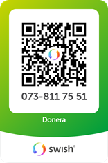 Swish QR-kod för donationer